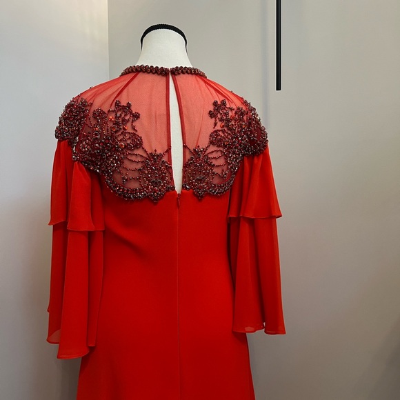 Jenny Packham red embellished gown - Picture 15 of 17